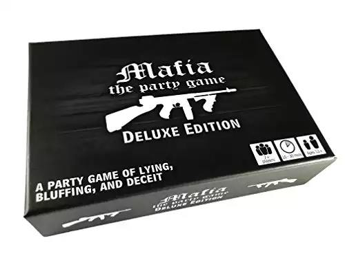 Mafia The Party Game Deluxe Edition, a Game of Lying, Bluffing, and Deceit