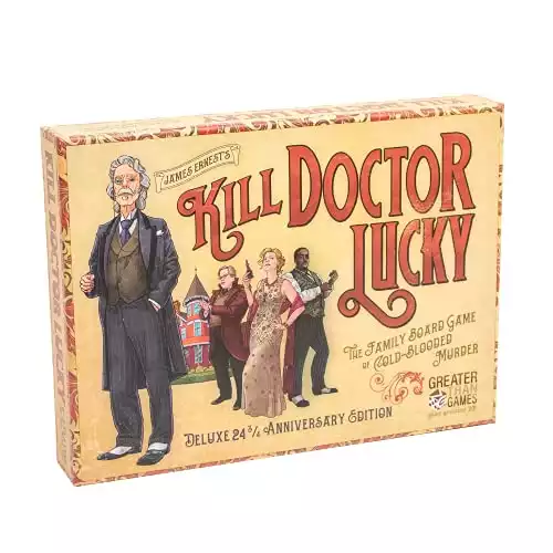 Cheapass Games Kill Doctor Lucky: 23rd and 3/4th Anniversary Edition , Tan