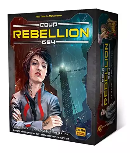Indie Boards and Cards Coup Rebellion G54 Card Game