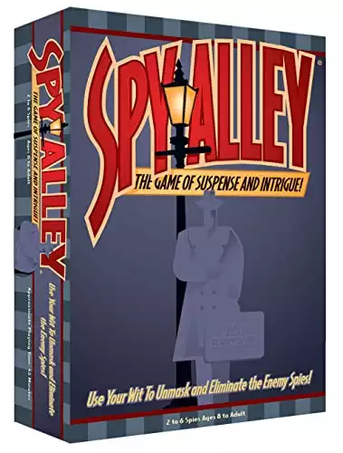 Spy Alley Mensa Award Winning Family Strategy Board Game for Kids, Teens & Adults