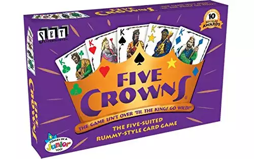 SET Enterprises Five Crowns Card Game