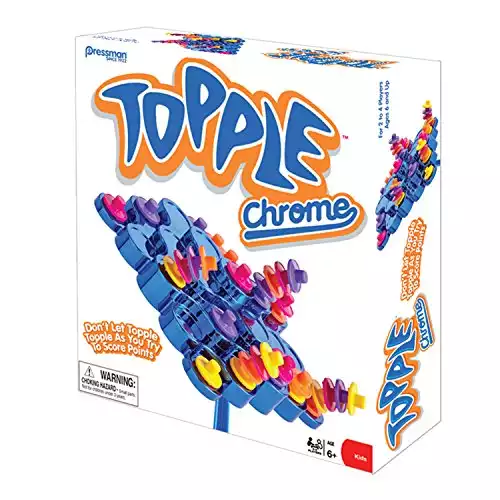 Pressman Topple Chrome Action Game