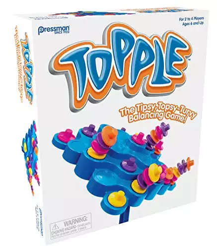 Pressman Toy - Original Topple Board Game