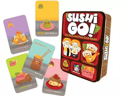 Sushi Go! Pick and Pass Card Game