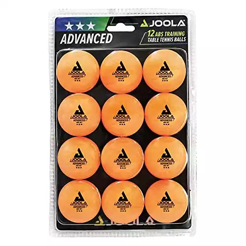 JOOLA Training 3 Star Table Tennis Balls - 40+mm Regulation Bulk Ping Pong Balls