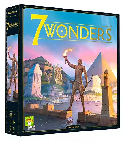 7 Wonders Board Game (BASE GAME) - New Edition | Family Board Game