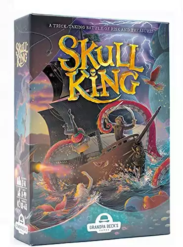 Skull King – The Ultimate Pirate Trick Taking Game | 2-8 Players 8+