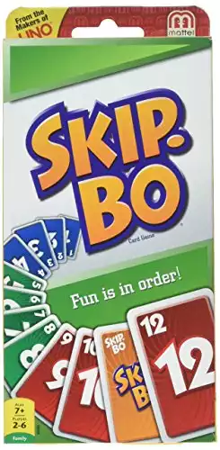 Mattel Games 42050 Skip Bo Card Game