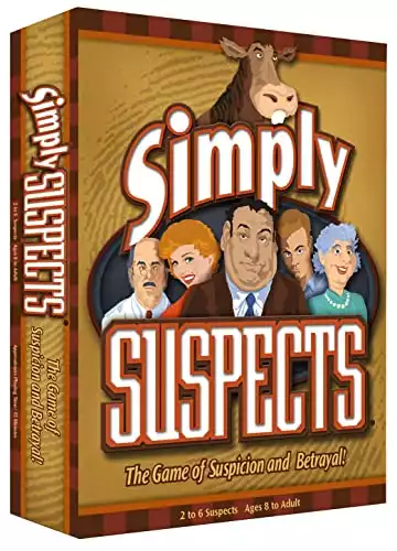 Simply Suspects - Strategy Board Game - from Spy Alley