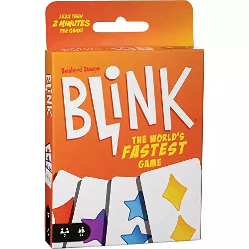 Reinhard Staupe’s BLINK Family Card Game, Travel-Friendly, with 60 Cards and Instructions