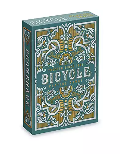 Bicycle Promenade Playing Cards , Green