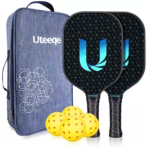 Pickleball Paddles Graphite Set - by Uteeqe