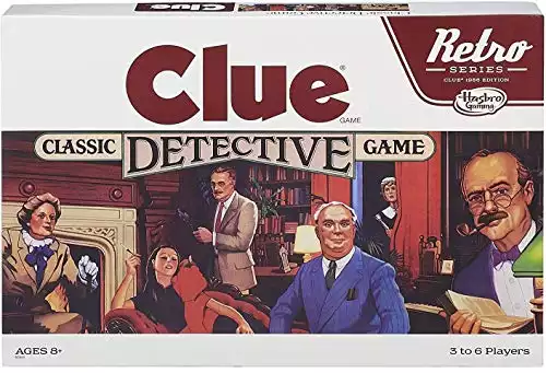 Retro Series Clue - 1986 Edition Game