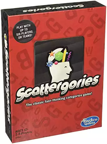 Hasbro Gaming Scattergories Game Brown/a
