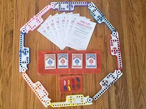 Pegs and Jokers 2-8 Player Full Size Game Set