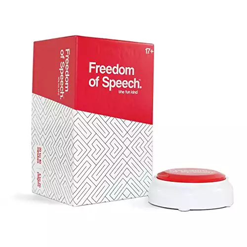 Freedom of Speech - Funny Board Games for Adults & Teens - Perfect for a Party or Group Game Night
