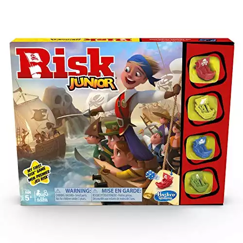Hasbro Gaming Risk Junior Game: Strategy Board Game