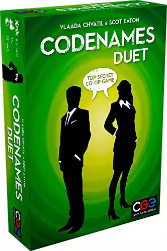 Czech Games Codenames: Duet – The Two Player Word Deduction Game