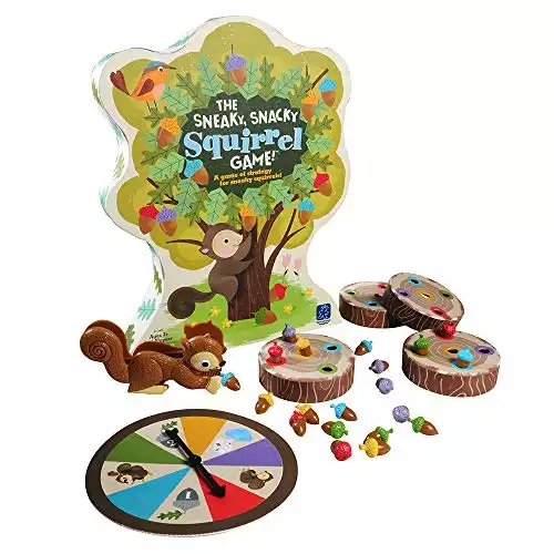 Educational Insights The Sneaky, Snacky Squirrel Game for Preschoolers & Toddlers
