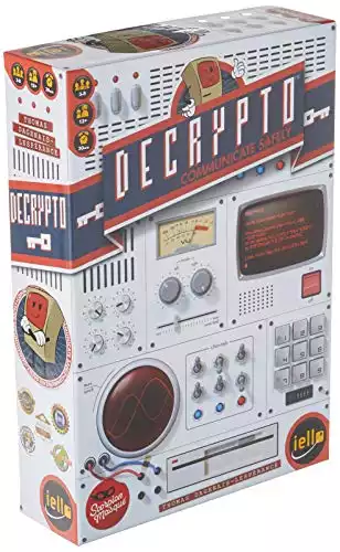 IELLO Decrypto Board Game, 30 Min Play Time, Age 12 & Up, 3-8 Players