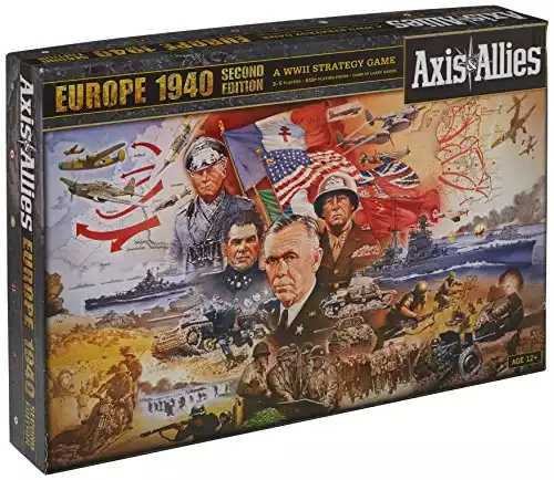 Wizards of the Coast Axis and Allies Europe 1940 2nd Edition Board Game