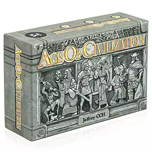 Age of Civilization Strategy Card Game, Board Games, Pocket