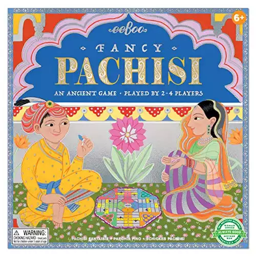 eeBoo Fancy Pachisi Board Game