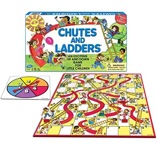 HASBRO GAMING:Chutes and Ladders Board Game