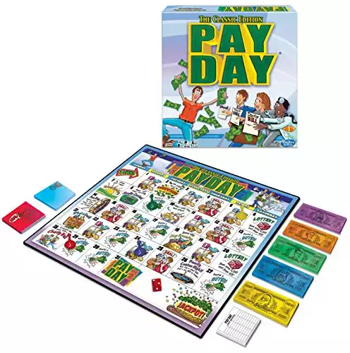 Winning Moves Games Pay Day, The Classic Edition, Multicolor