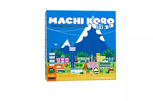 Pandasaurus Games Machi Koro – Family-Friendly Board Games – Adult Games for Game Night