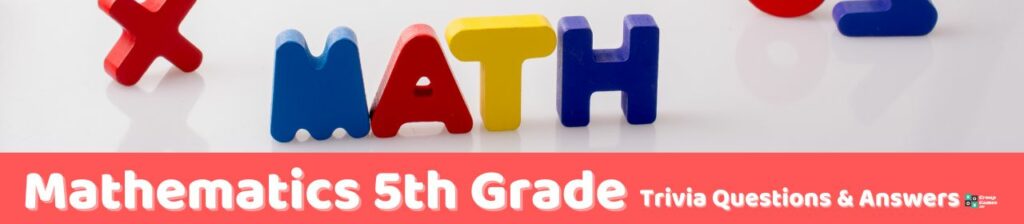 Mathematics 5th Grade Image