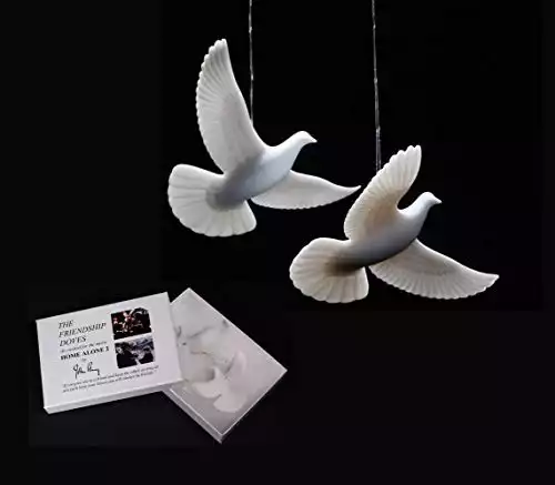 HOME ALONE 2 DOVES AUTHENTIC & GENUINE made in the USA direct from artist John Perry who made them for the movie