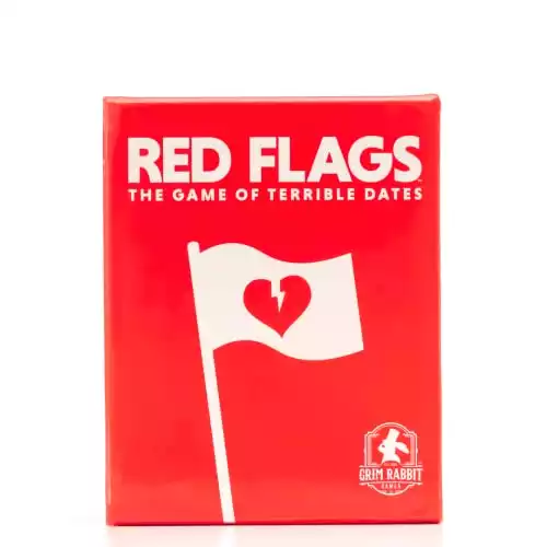 Red Flags: The Game of Terrible Dates | Funny Card Game / Party Game for Adults, 3-10 Players | by Jack Dire, Creator of Superfight