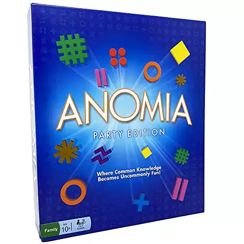 Anomia Party Edition. Fun Family Card Game for Teens and Adults. Popular for Families and Couples.