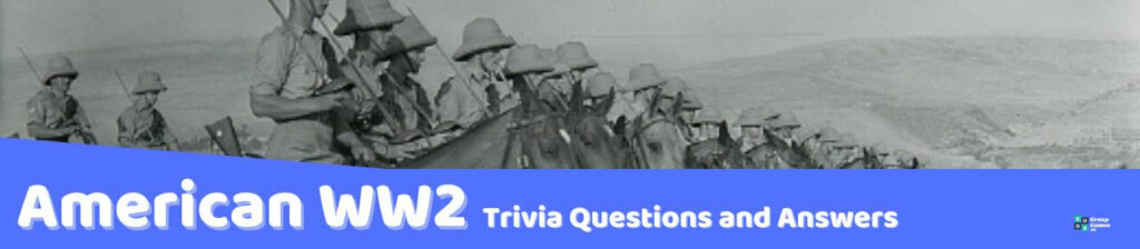 American WW2 Trivia Image