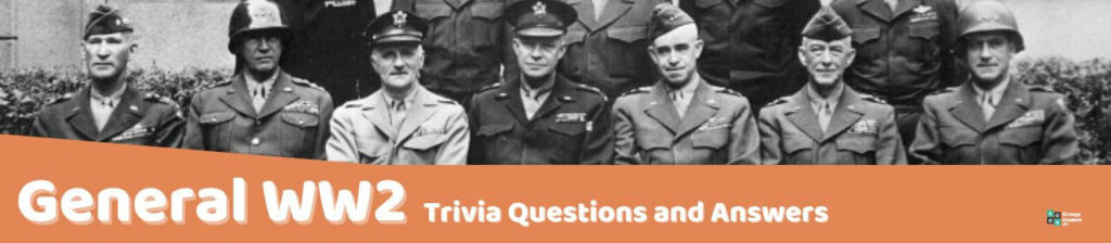 General WW2 Trivia Image