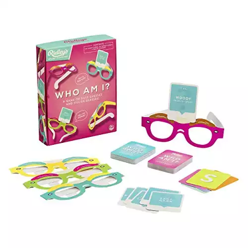 Ridley’s Who Am I? Guessing Game – Silly Family Game for 2-4 Players, Ages 8+