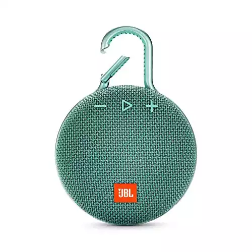 JBL Clip 3, River Teal – Waterproof, Durable & Portable Bluetooth Speaker – Up to 10 Hours of Play