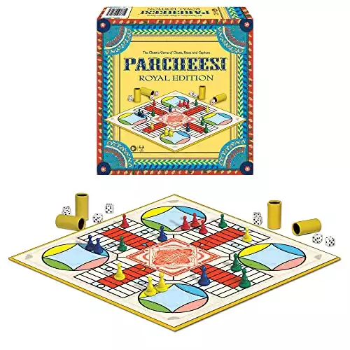 Winning Moves Games Parcheesi Royal Edition, Multicolor (6106)