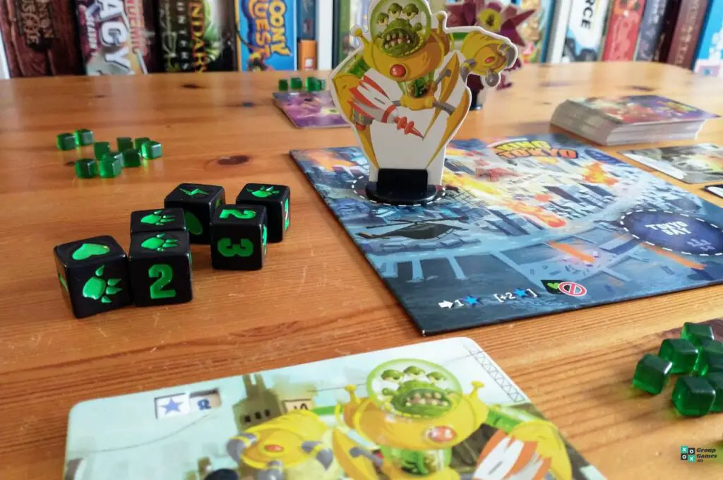 King Of Tokyo Dice Play Image