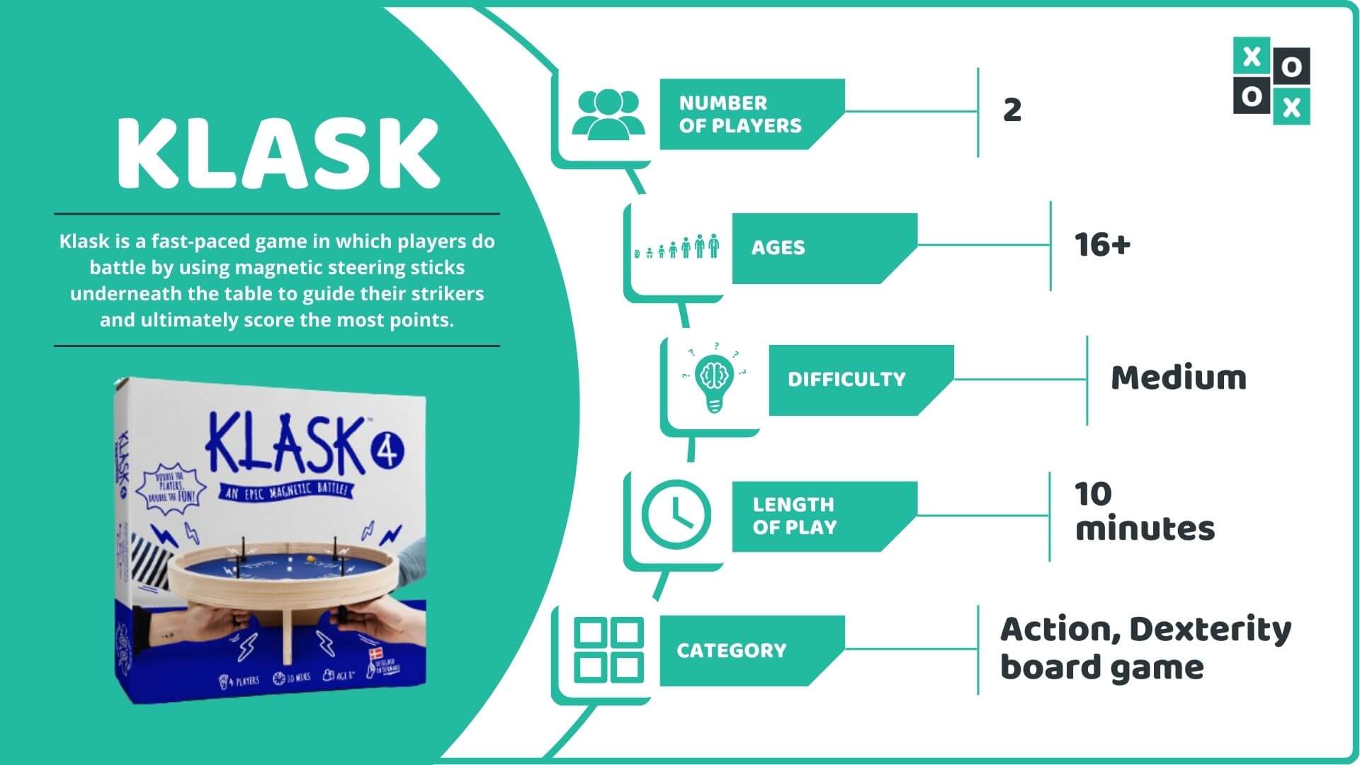 Klask Rules Learn How to Play Klask (Official Rules) Group Games 101
