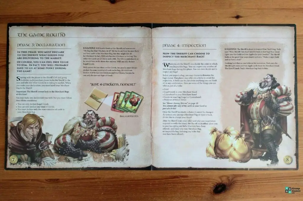 Sheriff of Nottingham Game Setup image