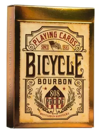 Bicycle Bourbon Playing Cards Brown’