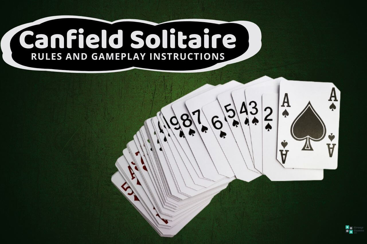 Canfield Solitaire rules image