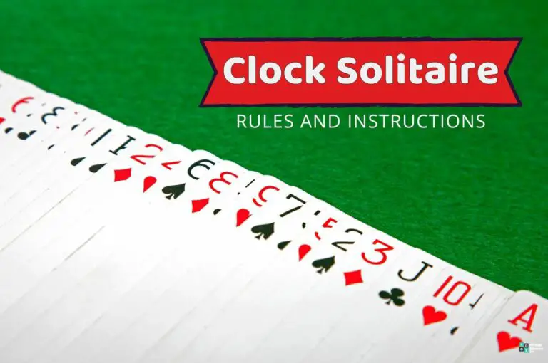 Clock Solitaire rules image