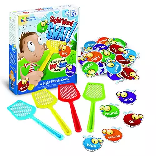 Learning Resources Sight Word Swat ® a Sight Words Game – 114 Pieces