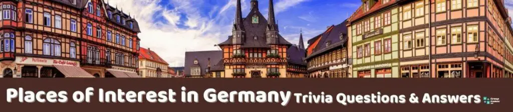 Places of Interest in Germany