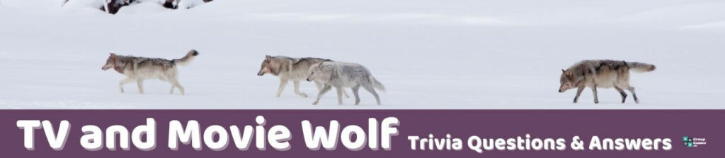 TV and Movie Wolf Trivia image