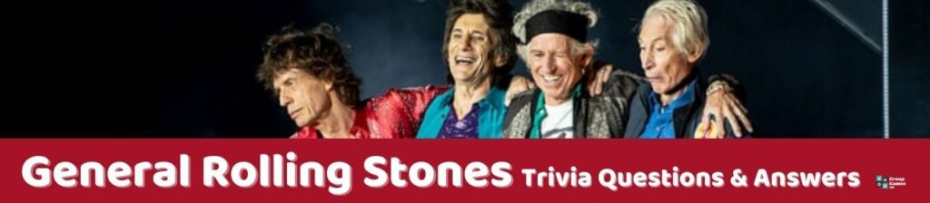 General Rolling Stones Trivia
