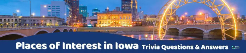 Places of Interest in Iowa
